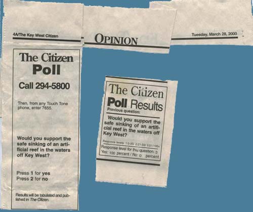 Key West Citizen opinion poll Mar 28, 2000